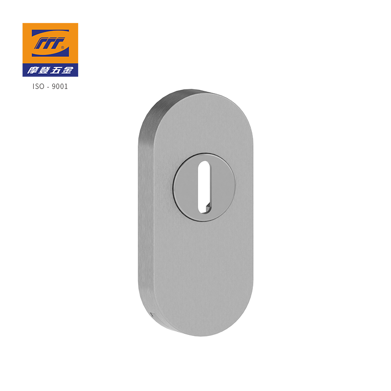窄边门锁安全防盗圈盖-B201-带锁芯保护装置